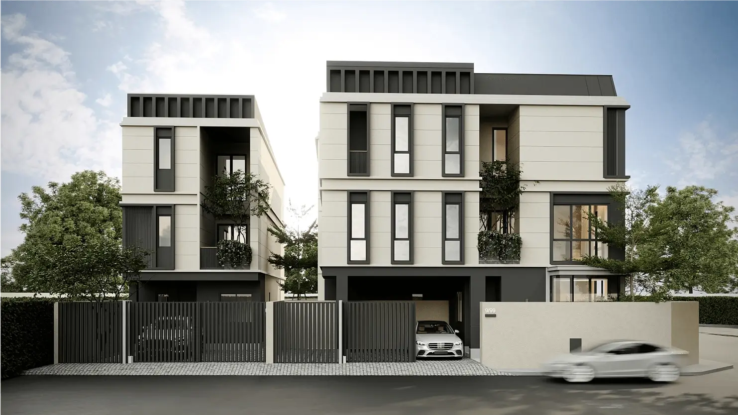 บ้านเดี่ยว Winston Private Residence Collection ดีไซน์โมเดิร์น